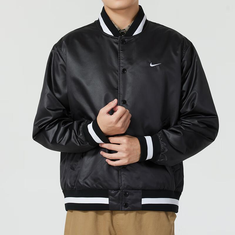 Nová baseballová bunda Nike DNA Pánská Černá FZ0663-010