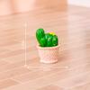 Charming Miniature Resin Cactus For Desk Diy Garden Accessories Cute Plant Decor
