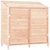 Vidaxl Garden Shed, 102X52X112 Cm, Solid Fir Wood