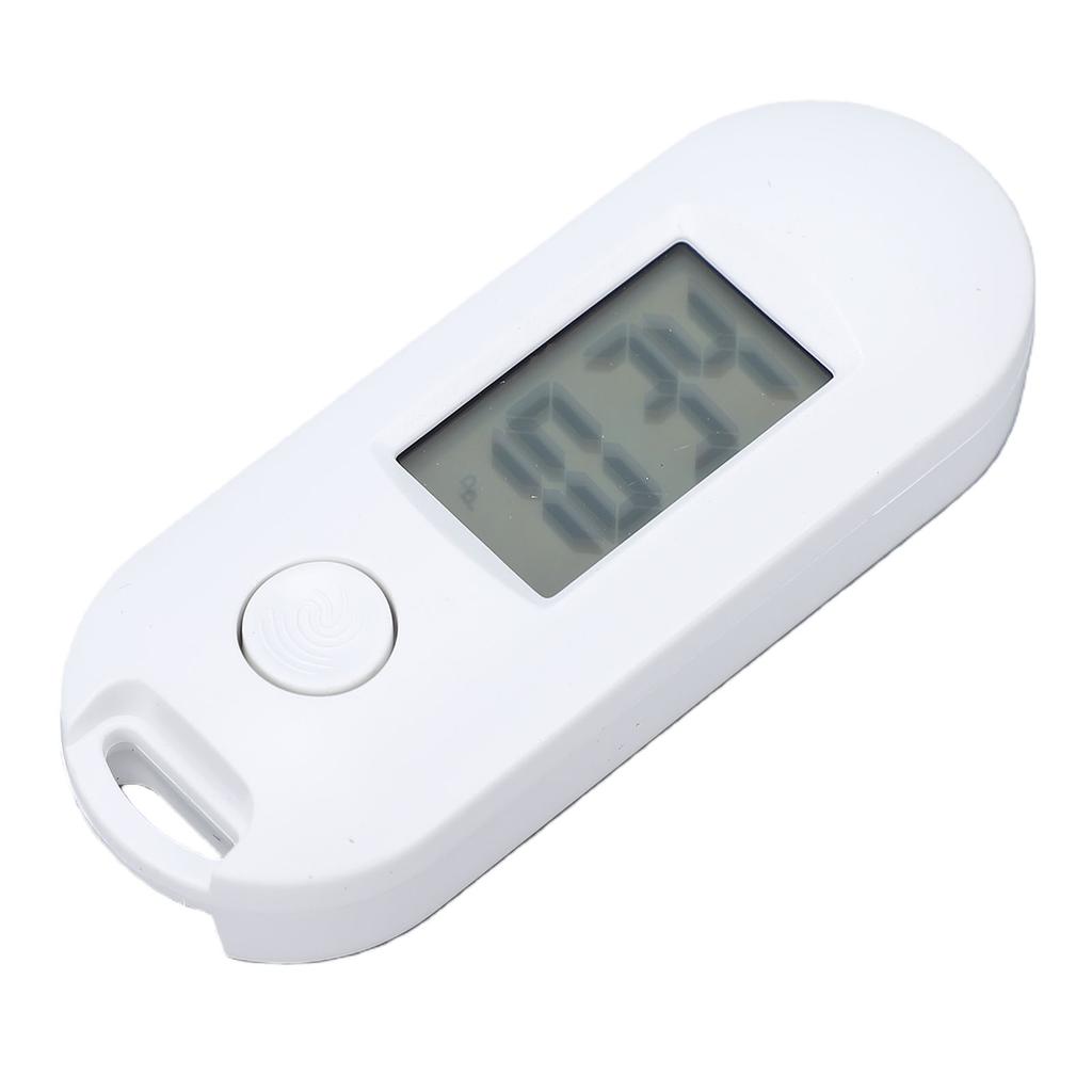 Keychain Pocket Watch Silent Digital Electronic Watch Luminous Backpack Keyring for Home Office Outdoor Use