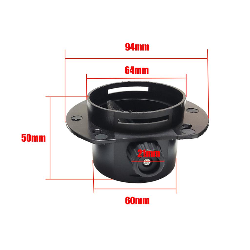42mm/60mm/75mm Car Heater Air Vent Ducting Connector Closable Open Regulatin Y / T / L Branch For Webasto Diesel Parking Heater