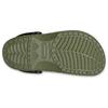 Crocs Breathable Round Toe Thick Sole Clogs Unisex Footwear Camouflage-Green 206230-9CX