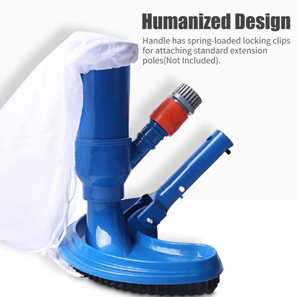 Swimming Pool Cleaning Tools Vacuum Brush Suction Head With Filter Bag