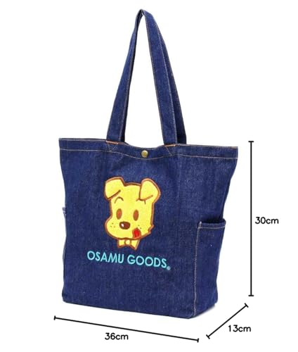 [Hapitas] [Sifre] Osamu Goods Denim Tote Bag 6030 OG5. Dog Denim