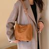 Sandblasted Women's Bag Lightweight Texture Versatile Autumn and Winter Unique Design, Fashiable Single-shoulder Crossbody Bag