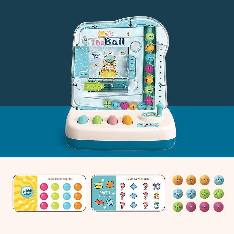 Interactive Educational Puzzle Rolling Ball Toy Track for Engaging Parent-Child Play Perfect Children s Day Gift Machine