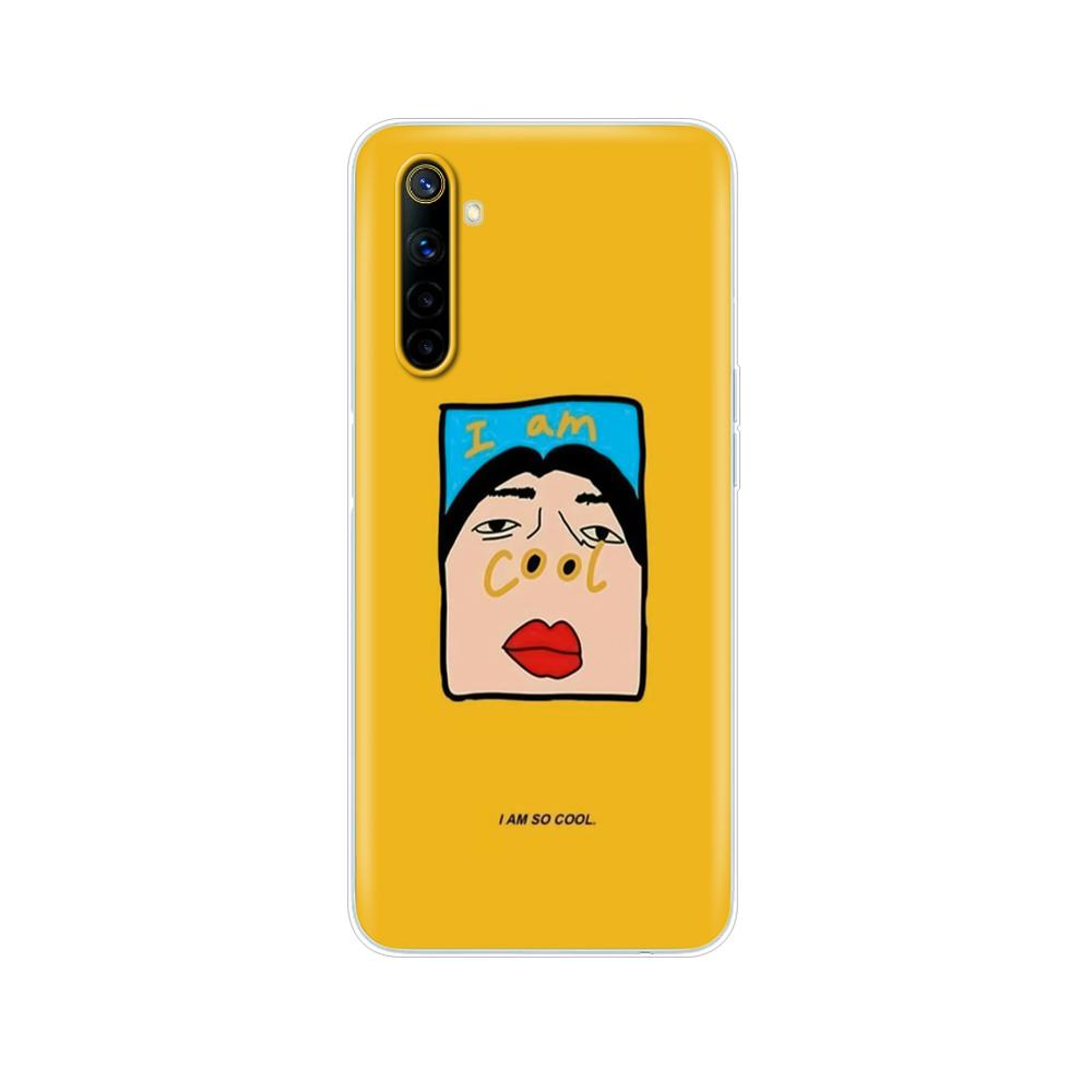 

For Realme 6 Case Realme 6 Pro Realme 6s 6i Case Silicon Soft TPU Phone Back Cover For OPPO Realme6 6Pro Realme6Pro Case Realme 6 Pro