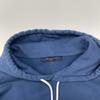 LOUIS VUITTON RM232Q IHN HNY56W 23AW Blue Signature Logo Oversized Fleece-Lined Parka tops XL blueUsed