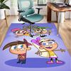 Magical Friendship Timmy Adventure Office Rug Chair Mat, Game Carpet, Suitable for Front Door, Bedroom, Living Room, Desk, Holiday Gift