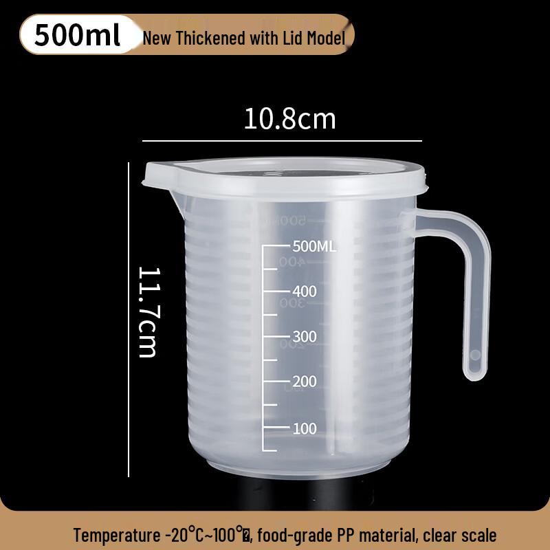 Laboratory Plastic Measuring Cups Set