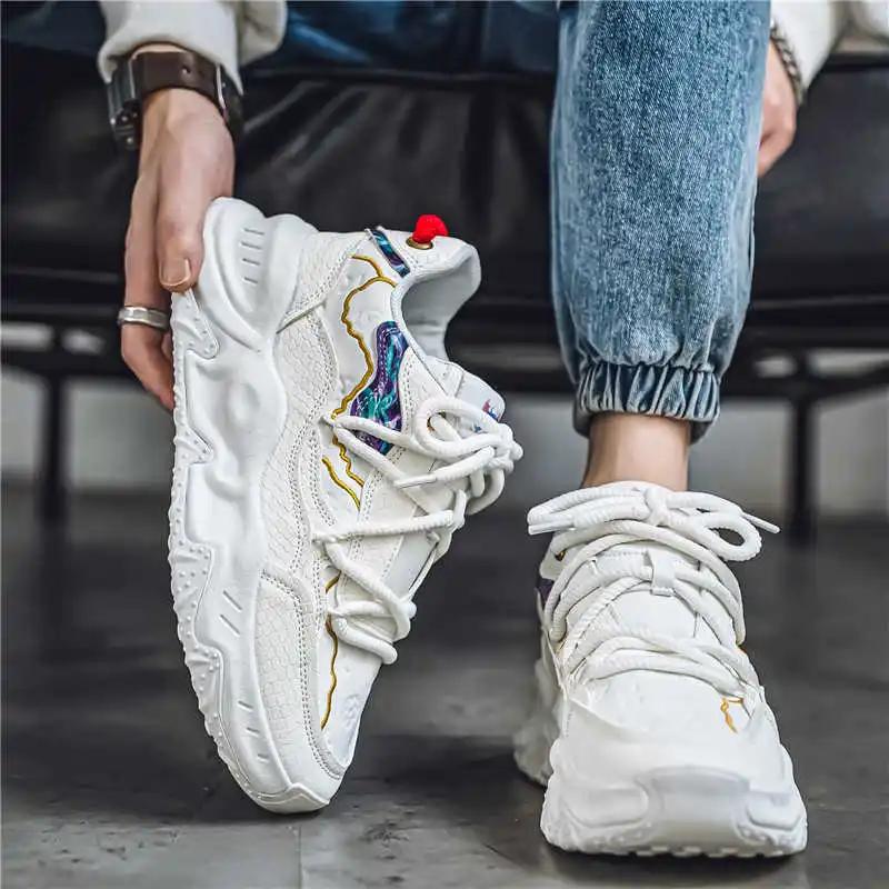 Fashion Parkour Plateforme Tenis For Woven Flat Sole Sneakers Men's Moccasins Shoes Sport Tenisfeminino Offers Luxury Besket Tenid