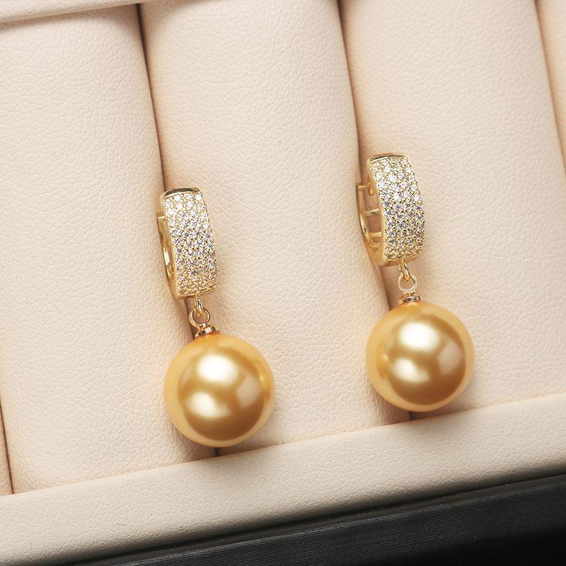 Mom Gift Three-piece Pearl Box Pearl Necklace Female Bead Necklace Pendant for Girlfriend Gift Jewelry Set