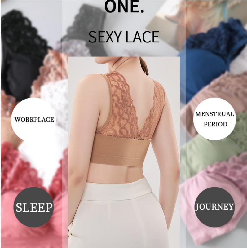 Sexy Bras For Women Large Size Women Gather Lace Bralette  Bra Sexy Lace Lingerie  Bra Sexy