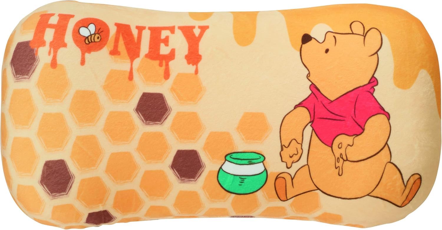 

Marushin Winnie the Pooh Backrest Soft and Disney Relax Honey Perfect Gift for Birthdays and Product 2215037700 Cushion/Lumbar Pillow, Smooth, Design,