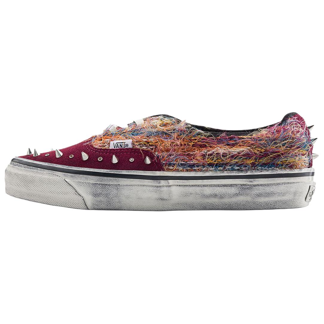 Vans Premium LX Authentic 44 Ibiza Pack - Красные Унисекс Кроссовки с Шипами и Бахромой VN000DB8BJ2 37