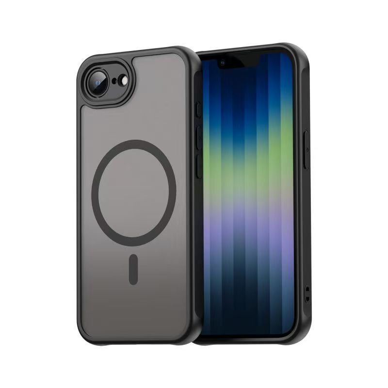 Luxury Case For iPhone 16E 17E For Magsafe Matte Translucence Fashion iphone17e iphone16e Armor Magnetic Shockproof Phone Cover iPhone 16e