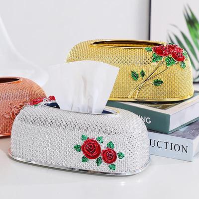High-End Acrylic Waterproof Tissue Box for Living Room, Office, or Dining Table
