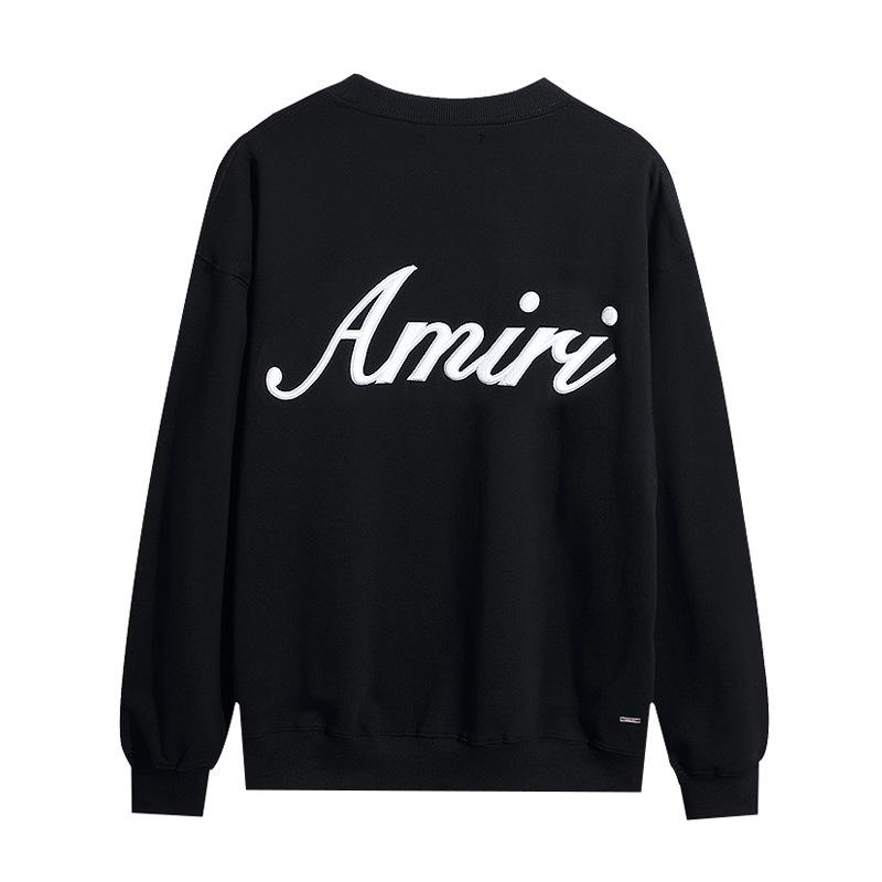 2023 Autumn/Winter New Arrival Unisex Round Neck Sweatshirt with Embroidered Logo