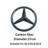 LXT3   1Pc ABS Car Front Grille Badge Decal Cover Emblem for Mercedes Benz W204 W205 W210 W211 W212 W213 C E Class GLA GLK ML GLC GLE