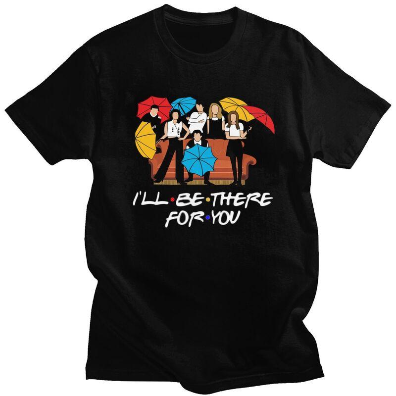 

Custom Male Friends TV Show T Shirts Short Sleeve Cotton Tshirt T-shirt Casual Tee Slim Fit Clothes - Men s Summer Cotton Gra... 5XL різнокольоровий