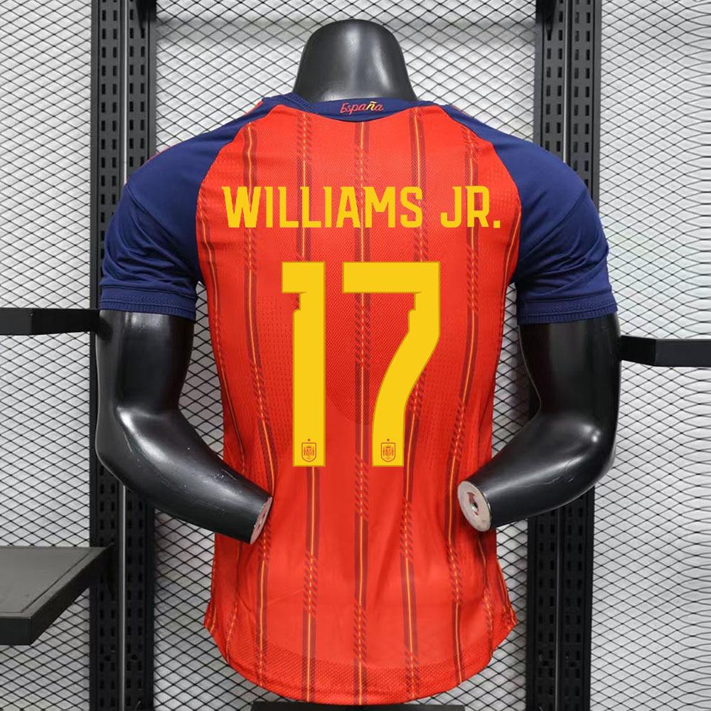 Spain 2026 Player Edition Home Jersey #19 Lamine Yamal Men's National Team Football Kit