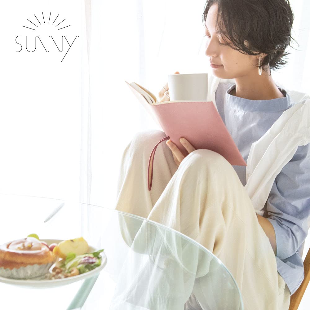 [Starting in January] SUNNY SCHEDULE BOOK weekly 2022 mauve pink