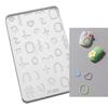Flower Nail Art Silicone Mold 3D Butterfly Embossing Gel Print Stencil Nail Carving Template Tool for DIY Nail Art Decors
