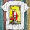 Unisex Shirt Cotton Oversize Large Size Magician Tarot Deck Card T Top Tee 498