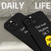 Cute Minimalist Cartoon Duck Silicone Phone Case For iPhone 17 16 15 14 13 12 11 Pro Max X XS XR 7 8 Plus 17 Air Silicone Cover