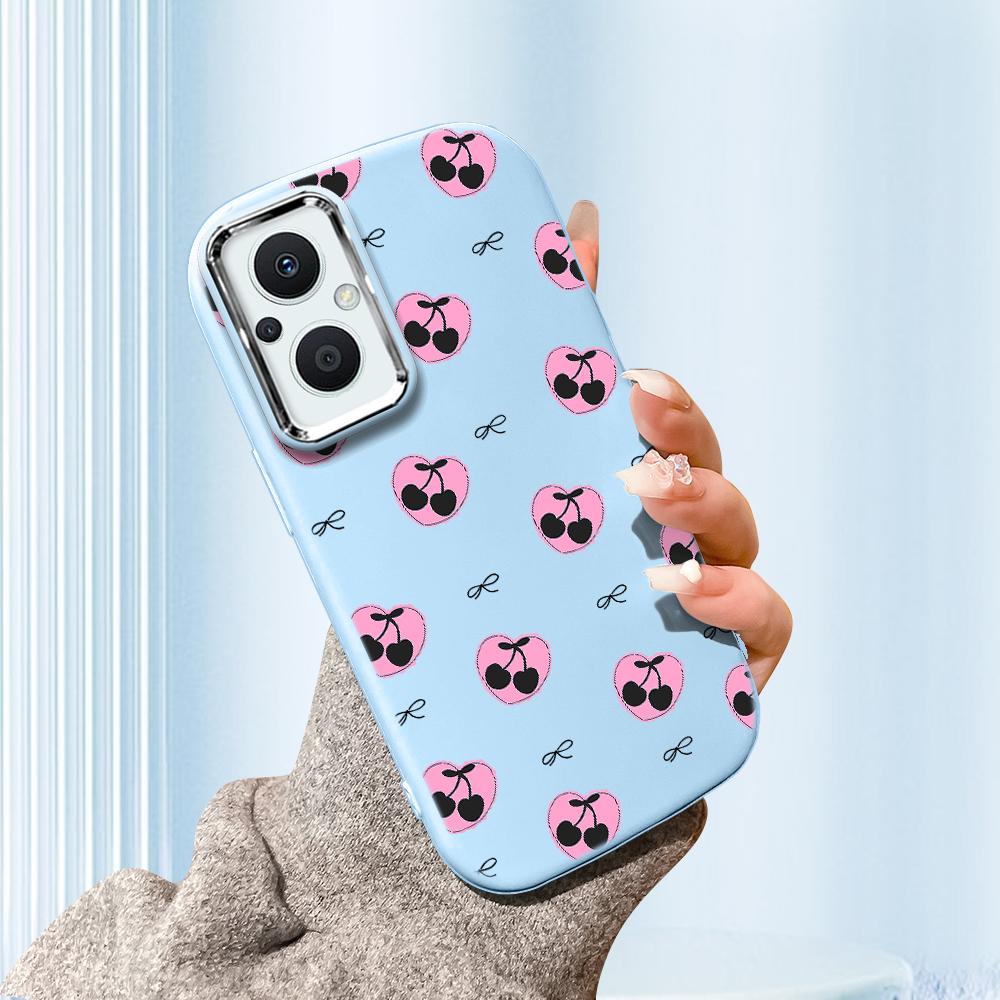 For Vivo V23 V25 V27 V29 V30 Y27S Y28 Y33S Y36 Infinix Hot30I Hot40 Tecno Spark20 Cartoon Black Cat Silver Edge Soft Liquid Silicone Protective Casing