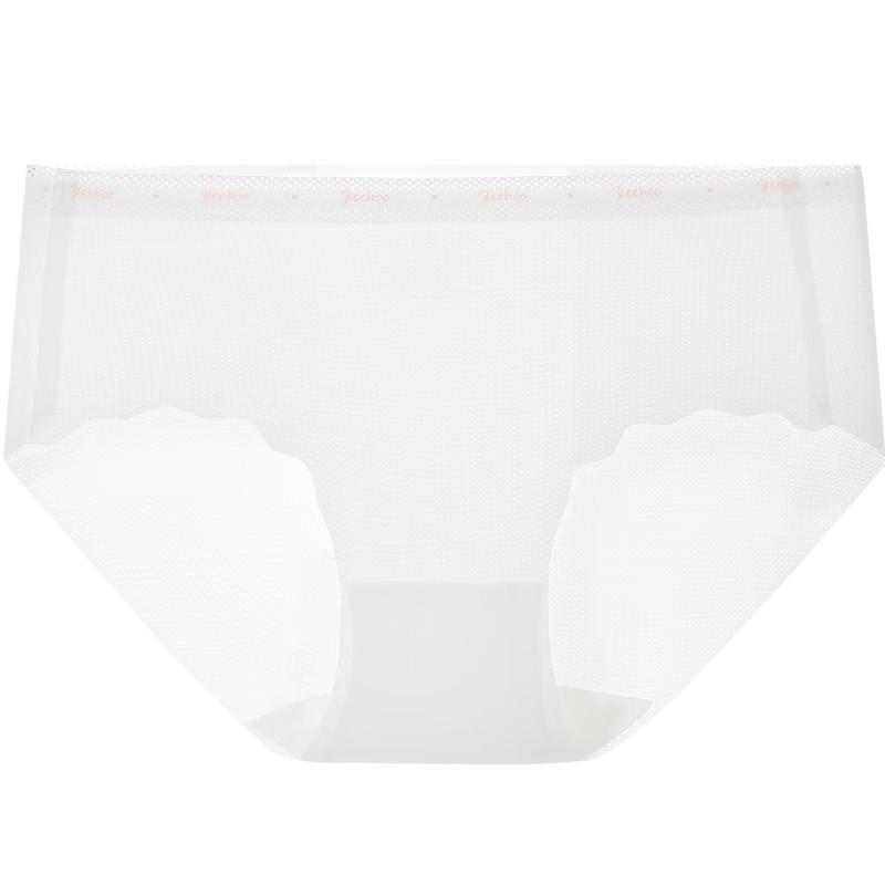 YEEHOO Girls' Silk Antibacterial Mesh Seamless Briefs 2-Pack