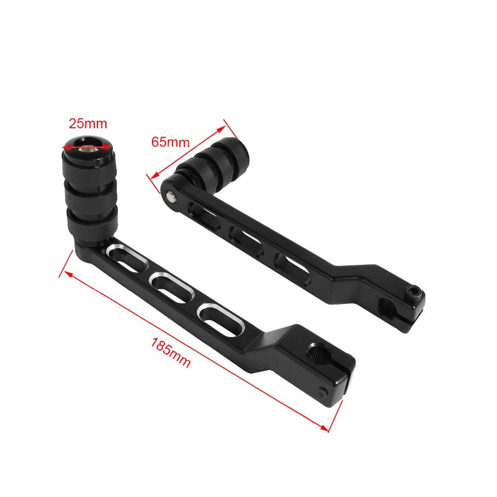 For Harley Touring Road King Street Electra Tri Glide Tour Glide Softail Motorcycle Shifter Lever Heel Toe Gear Shift Pedal Pegs