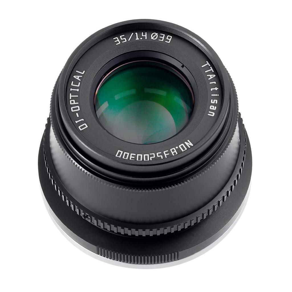 TTArtisan 35mm F/1.4 C Z Mount Nikon Z Black Lens Famous Optics 2