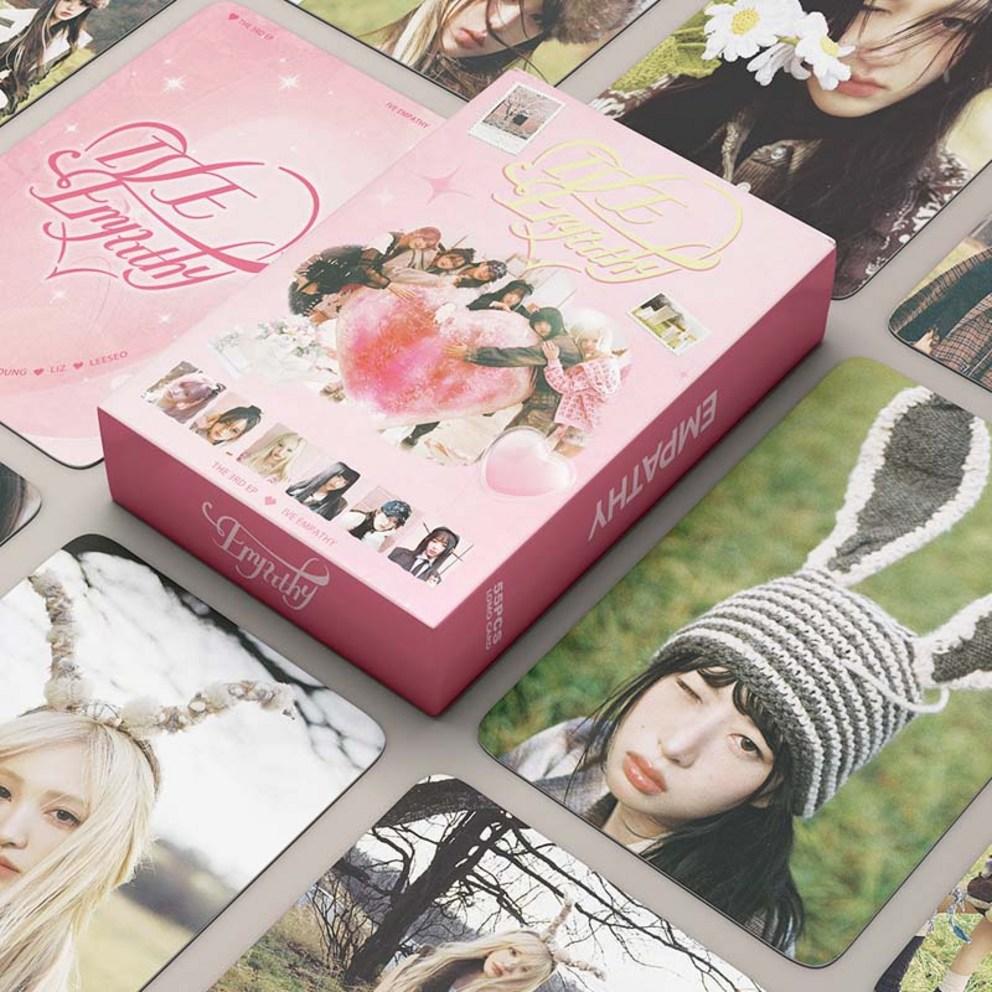 Ive Empatie EMPATIE Úroveň Srdce Postoj Fotokarta 1 Krabice (55 kusů) / Jang Won-young, An Yu-jin, Ray, Lee Seo, Gaeul, Liz