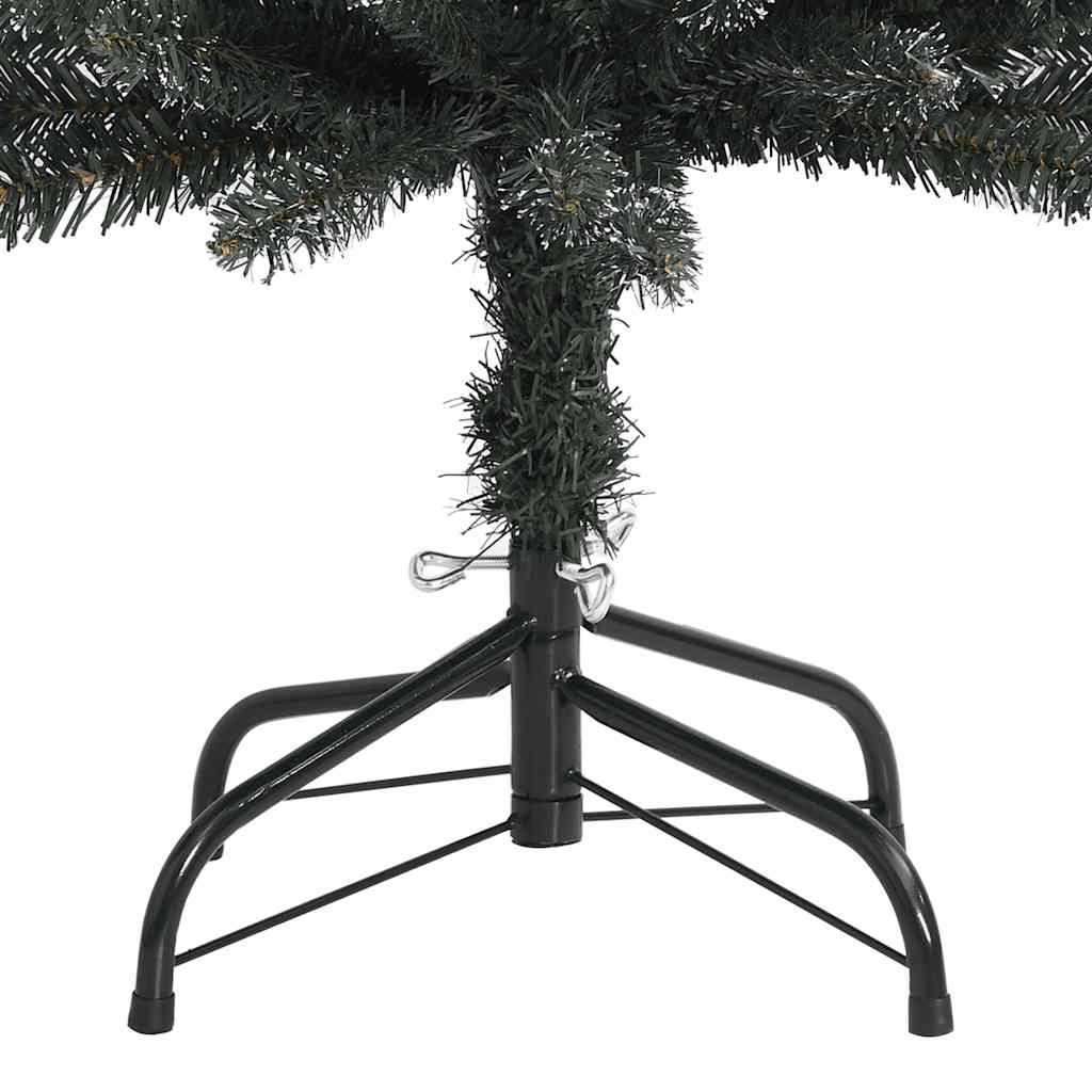 Vidaxl Sztuczna, Smukła Choinka Ze Stojakiem, Zielona, 180 Cm, Pvc