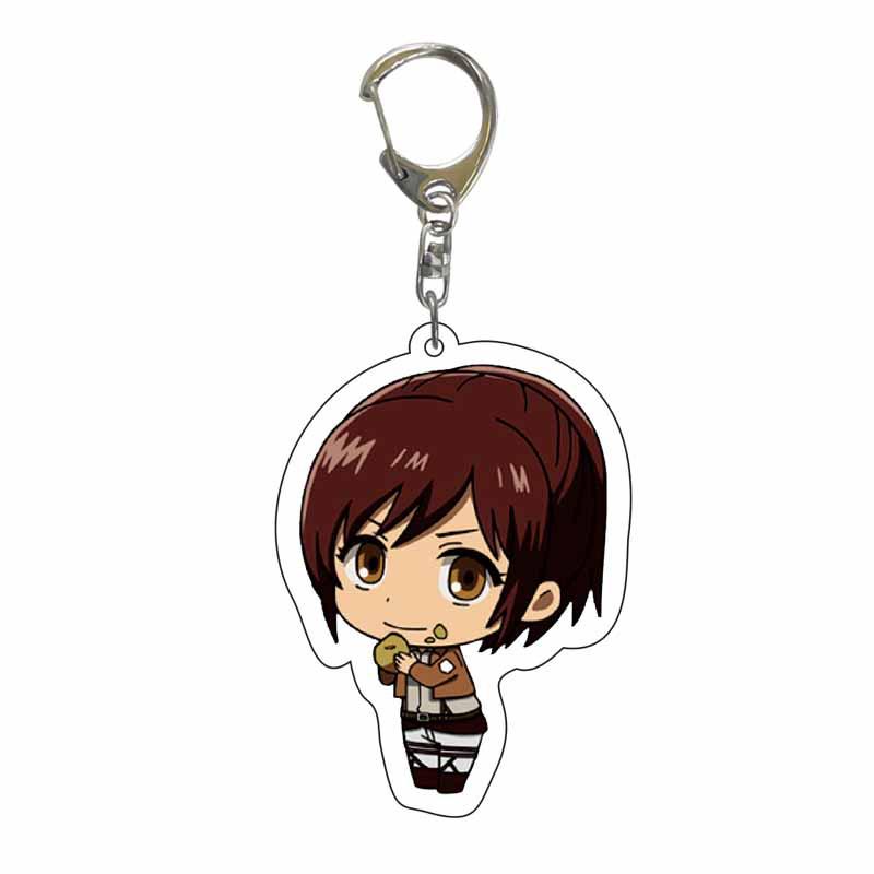 Attack On Titan Anime Acrylic Keychain Pendant - Creative Jewelry Gift