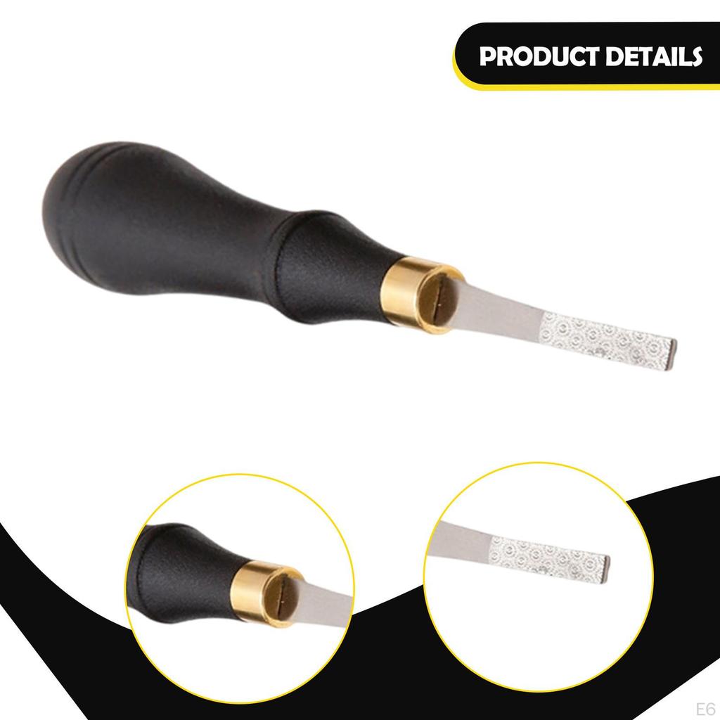 Detail Rougher Craft Surface Tool Hand Professional Working Portable Edge Marking Leather Roughing