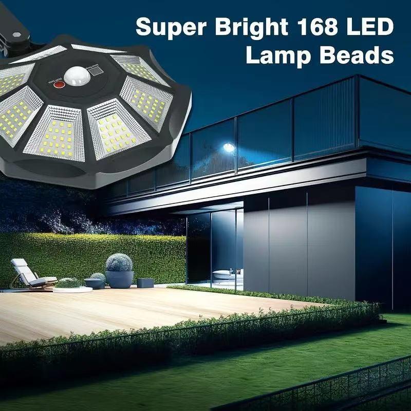 Outdoor Solar Disc Light: Waterproof, Courtyard, Landscape Wall Light