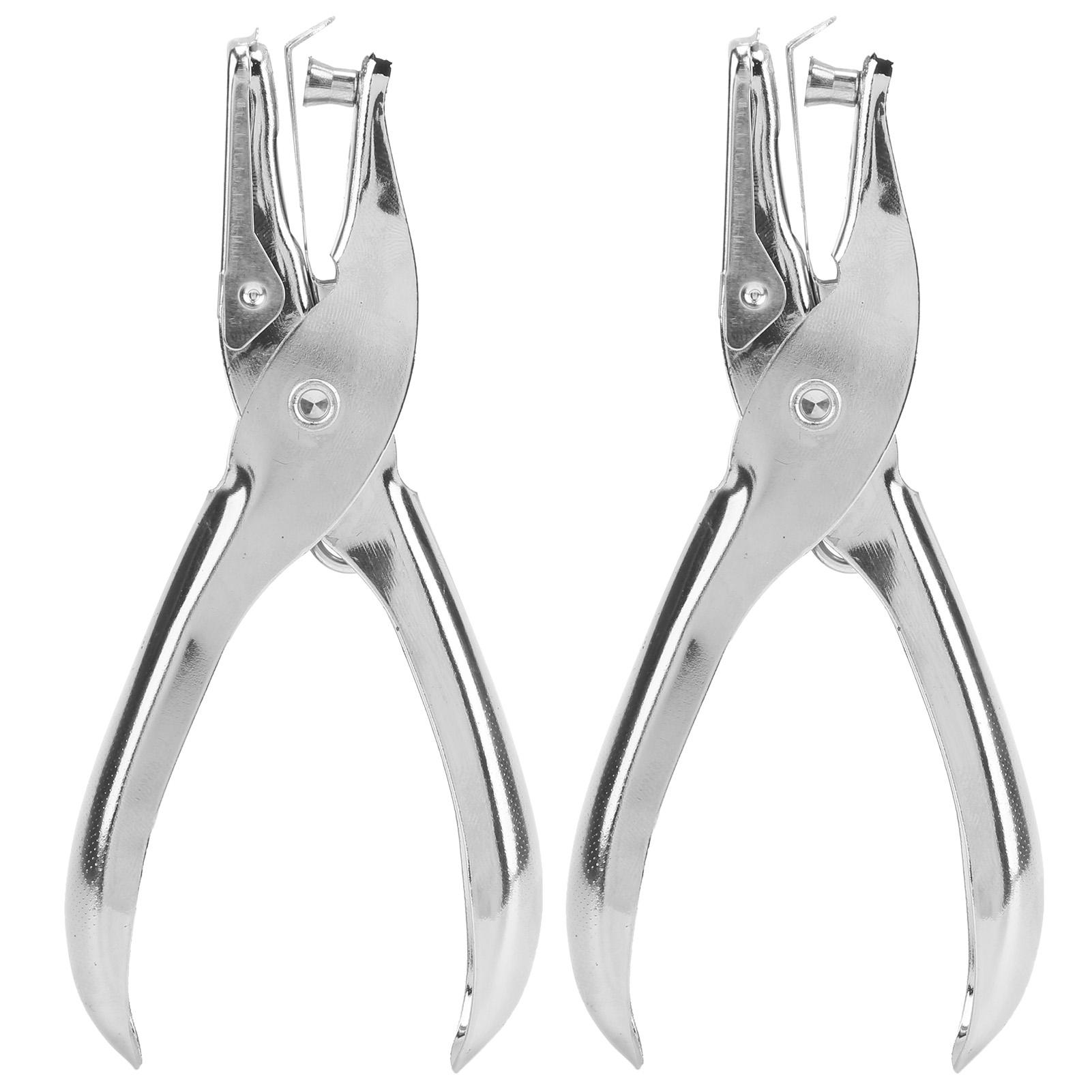 

2 шт. Однодырочный дырокол 45 сталь ручной для одежды, билетов, бумаги, плоскогубцы 6 мм диаметр