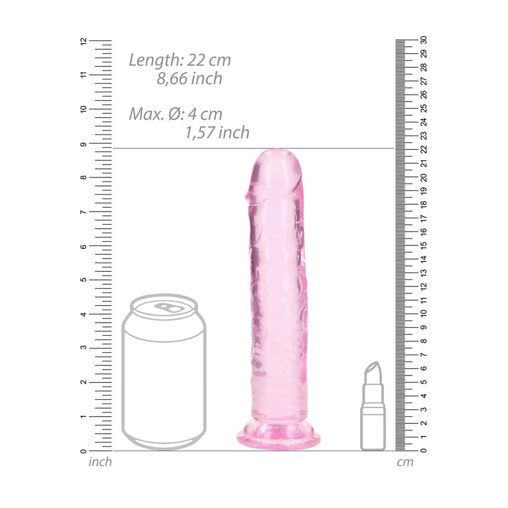 RealRock - Realistic dildo with suction cup 20 cm