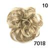 Elastic Band Hairdressing Hairband Hair Extension Curly Messy Chignon Hair Bun Curly Scrunchie