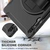 Shockproof Tablet Case With Wrist Strap Rotating PC Stand Galaxy Tab S8 Ultra X900 X906