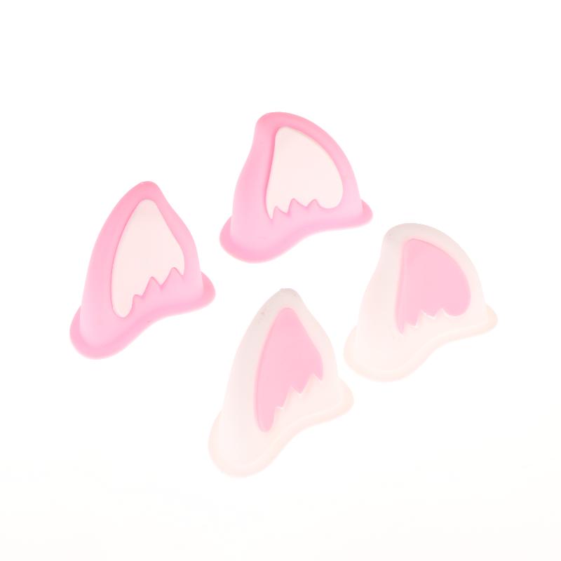 Motorsykkelhjelm Katteørepynt Hjelmøretilbehør For Scooter Sykkel Selvklebende Motorsykkel For Skateboard For Sykling