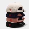 Heart Love Label Brimless Hat Cotton Skull Cap Casual Beanie Hats  Men and Women