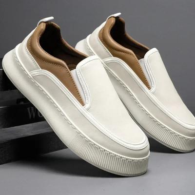 2024 Men Sneaker Luxury Flat Walking Shoes for Men Breathable Comfy Tenis Male Slip Business Casual Shoes Zapatillas De Hombre