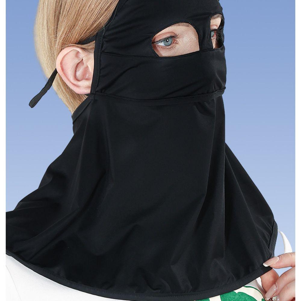 Sun Proof Women Summer Sunscreen Mask Face Cover UV Protection Neck Gaiter  Travel