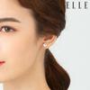 Simple Silver Earrings ELSPEE335N
