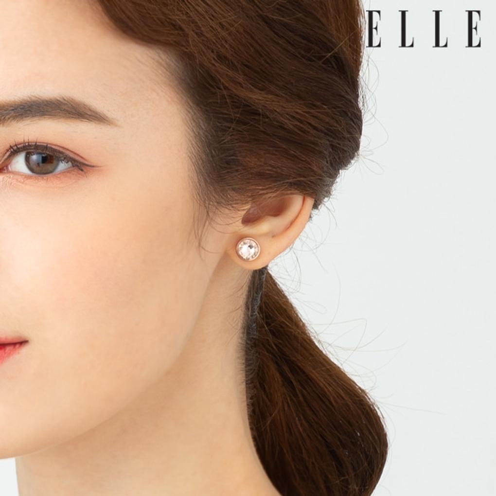 Simple Silver Earrings ELSPEE335N