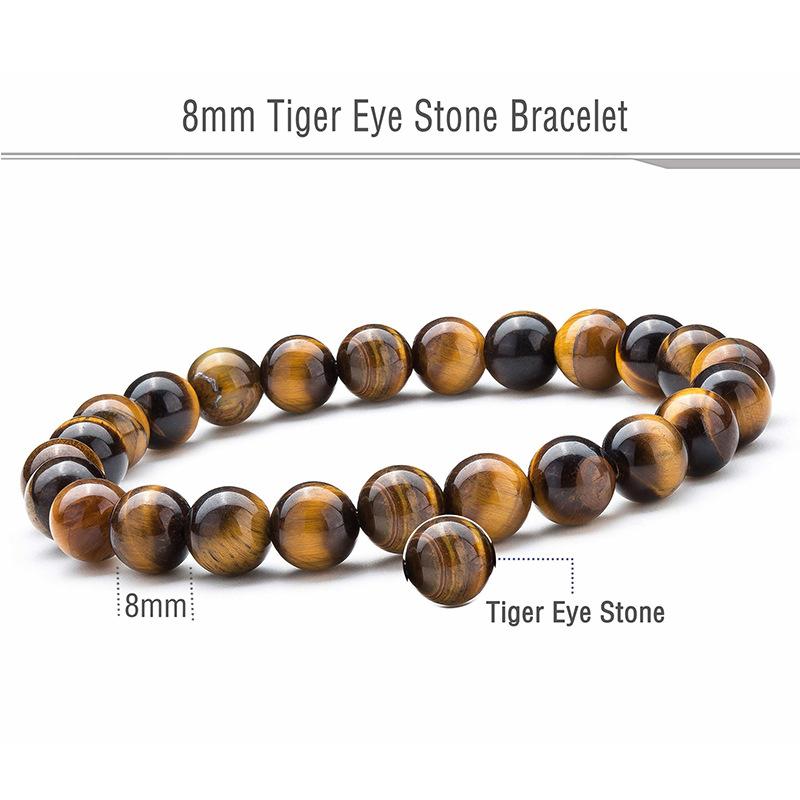 JYL TS Bracelet Couple's Elastic  Beaded Strengthens Bond & Shared Fortune