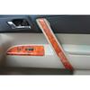 For Toyota Highlander 2008~2013 Peach Wood Grain Inner Door Panel Strip Trim 4PC